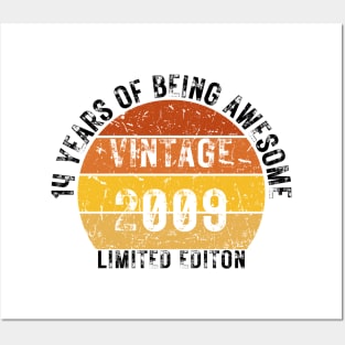 14 years of being awesome limited editon 2009 Posters and Art